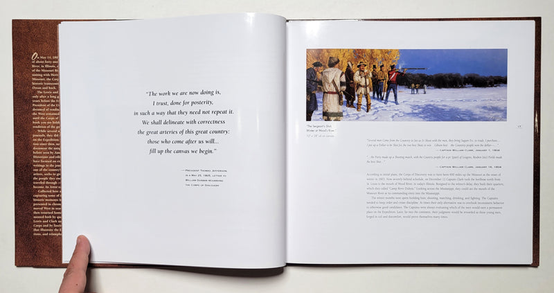 Charles Fritz: An Artist with the Corps of Discovery; Signed