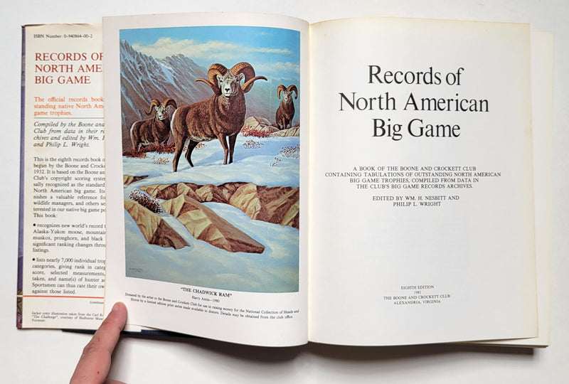 Records of North American Big Game
