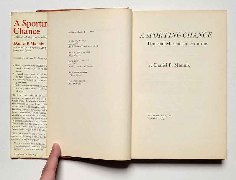 A Sporting Chance: Unusual Methods of Hunting
