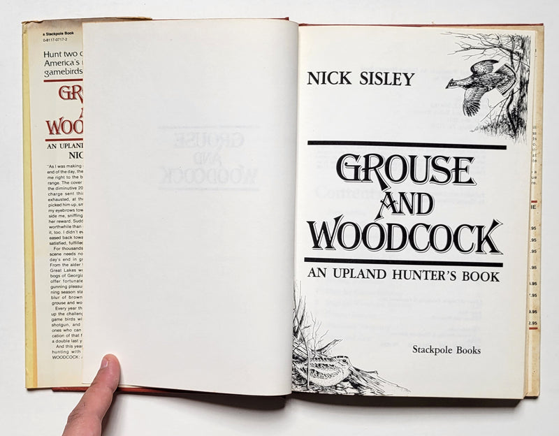 Grouse and Woodcock: An Upland Hunter’s Book