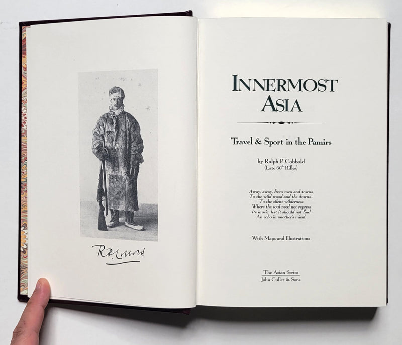 Innermost Asia: Travel & Sport in the Pamirs