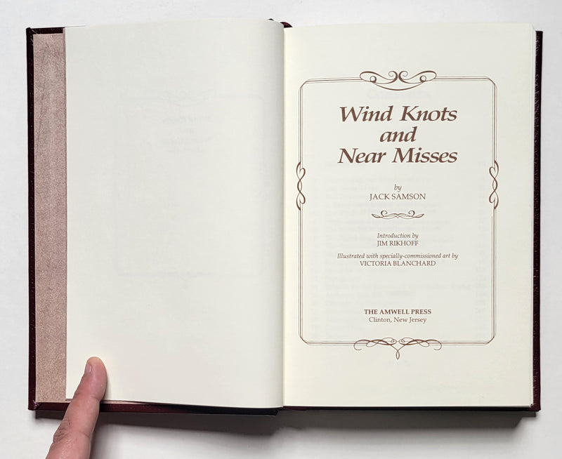 Wind Knots and Near Misses