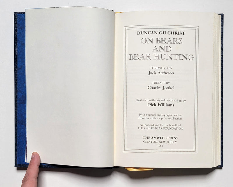 On Bears and Bear Hunting