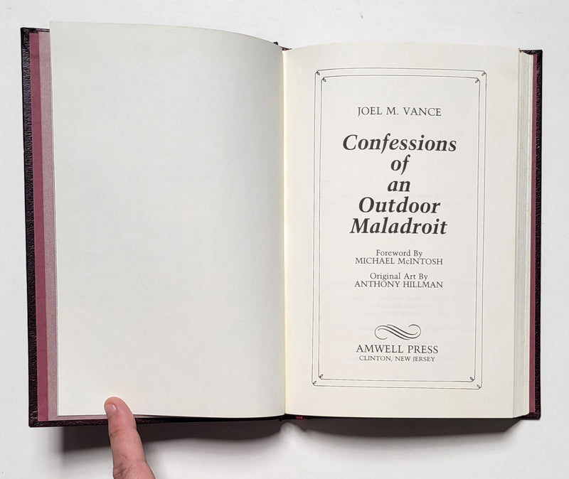 Confessions of an Outdoors Maladroit