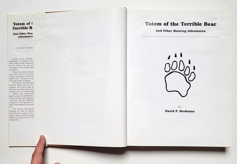Totem of the Terrible Bear and Other Hunting Adventures