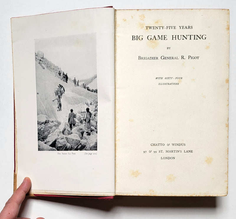 Twenty-Five Years Big Game Hunting