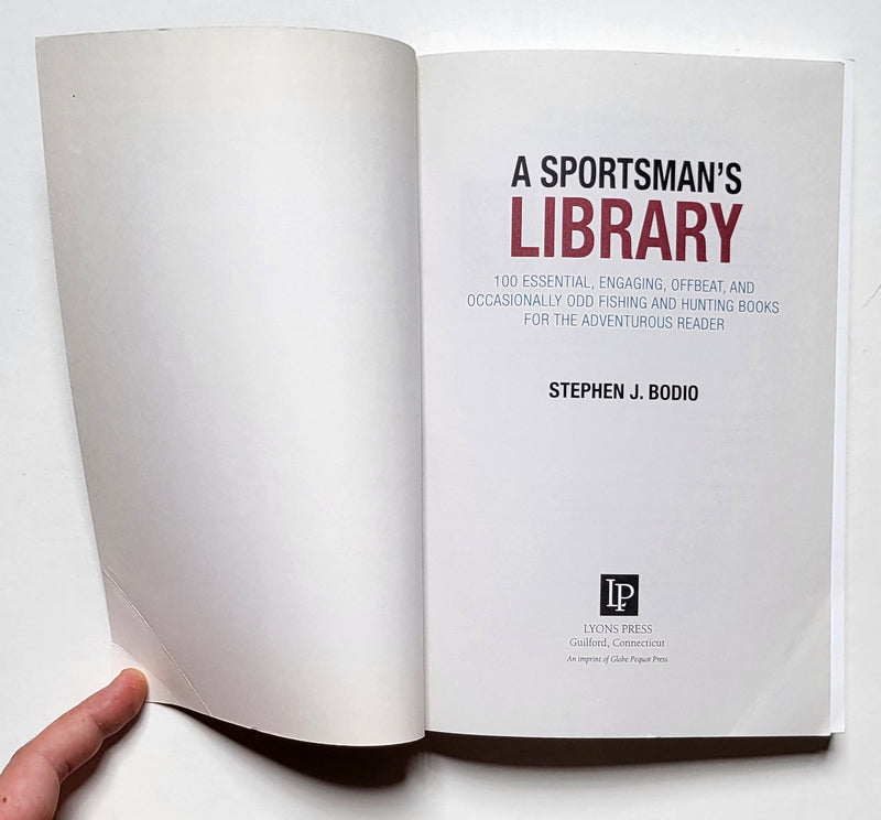 A Sportsman’s Library