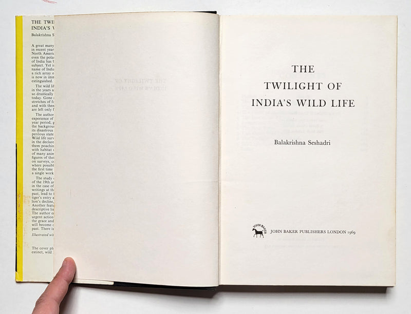 The Twilight of India’s Wild Life