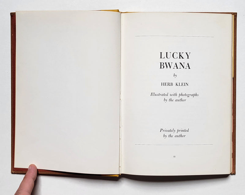 Lucky Bwana: The Adventures of a Big Game Hunter in British East Africa