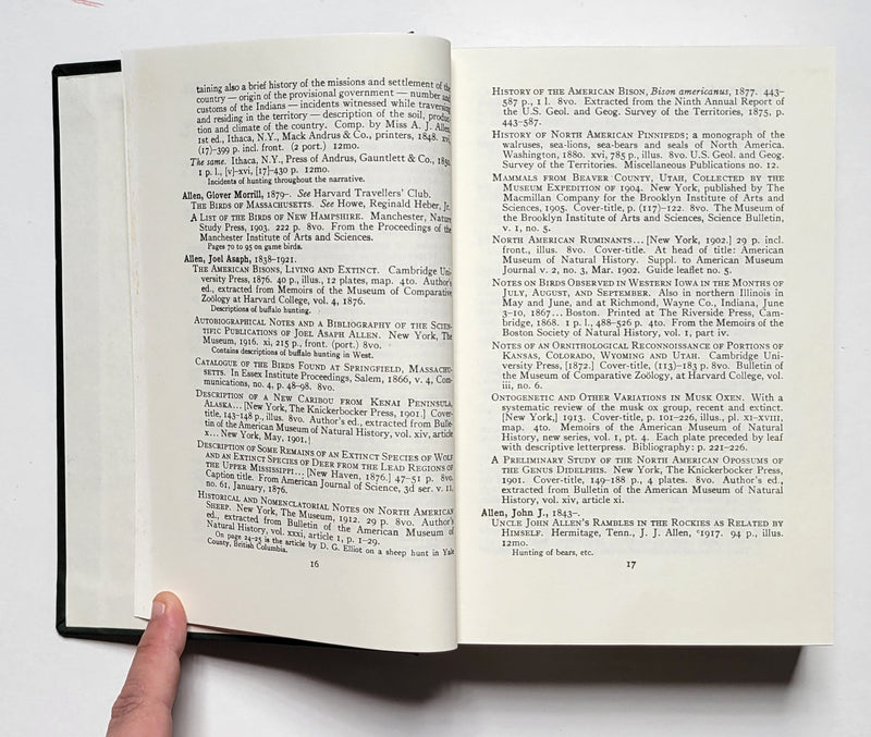 A Bibliography of American Sporting Books