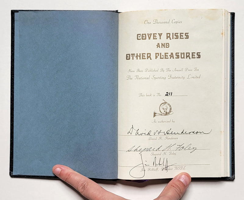 Covey Rises and Other Pleasures