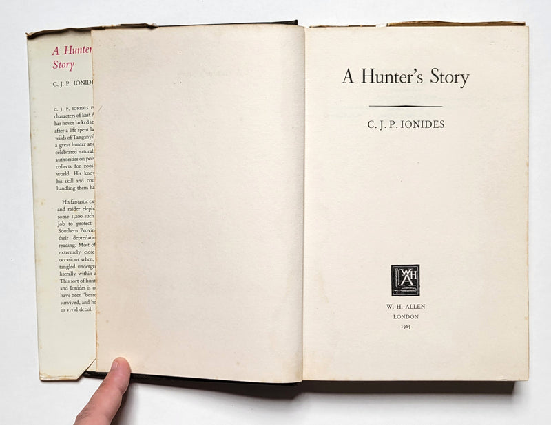 A Hunter’s Story: The Autobiography of C. J. P. Ionides