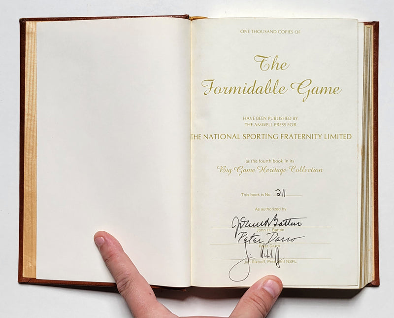 The Formidable Game