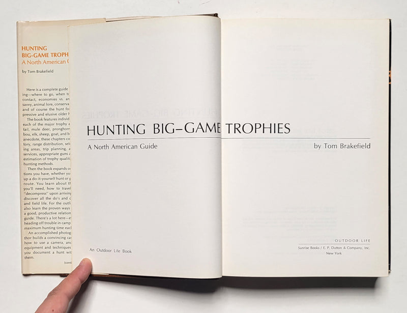 Hunting Big-Game Trophies: A North American Guide