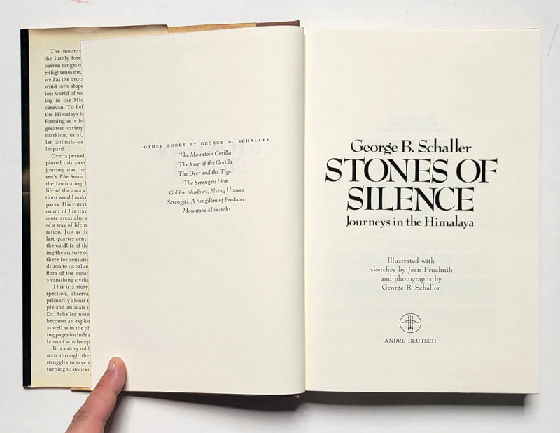 Stones of Silence: Journeys in the Himalayas
