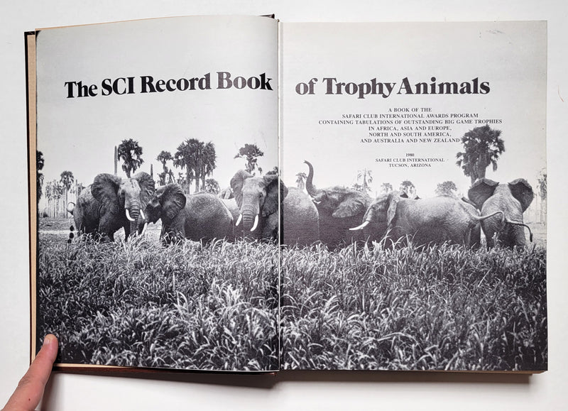Record Book of Trophy Animals