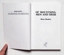 Of Mountains, Men and Deer