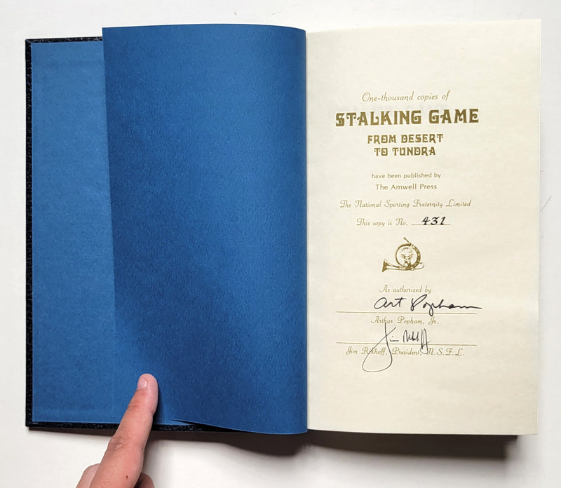 Stalking Game: From Desert to Tundra