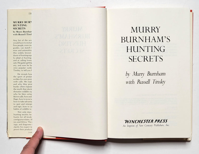 Murry Burnham’s Hunting Secrets