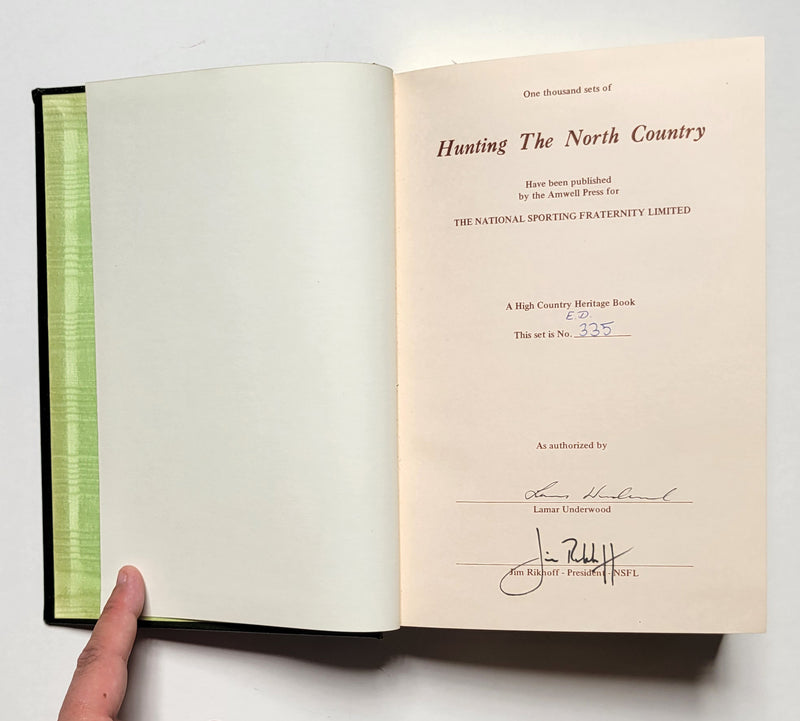 Hunting the North Country 2 Volume Set