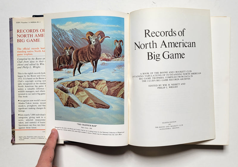 Records of North American Big Game