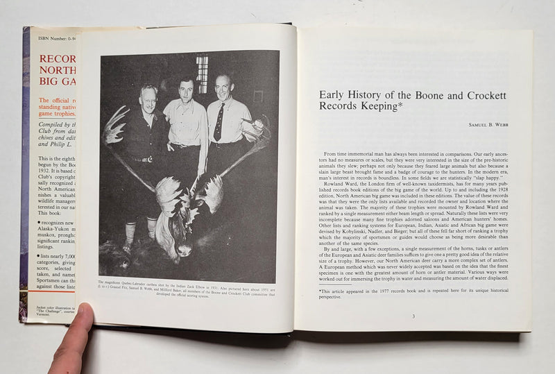 Records of North American Big Game