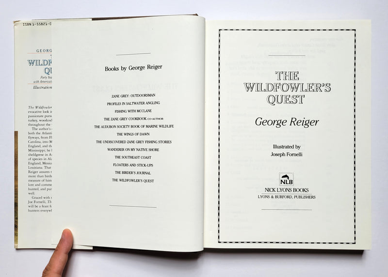 The Wildfowler’s Quest: Forty Years of Wandering with America’s Foremost Wildfowler