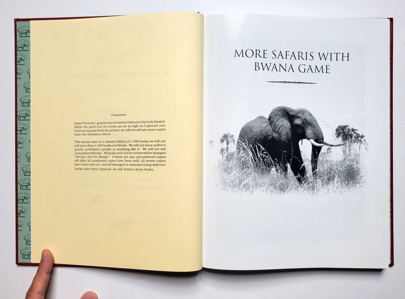 More Safaris with Bwana Game