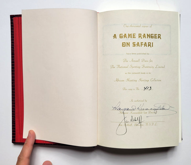 A Game Ranger’s Notebook and A Game Ranger on Safari