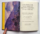 Exploring for Wild Sheep in British Columbia in 1931 and 1932