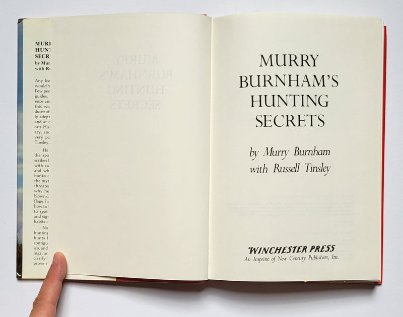 Murry Burnham’s Hunting Secrets
