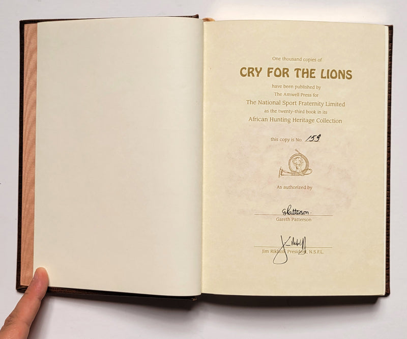 Cry for the Lions