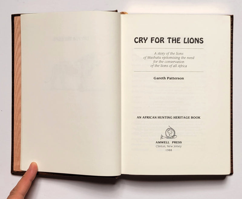 Cry for the Lions