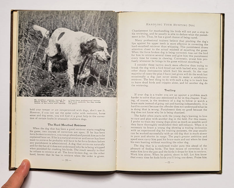 Handling Your Hunting Dog