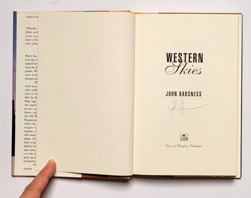 Western Skies: Bird Hunting in the Rockies and on the Plains