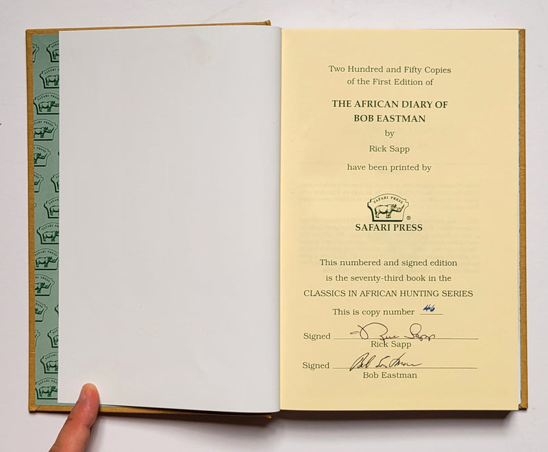 The African Diary of Bob Eastman