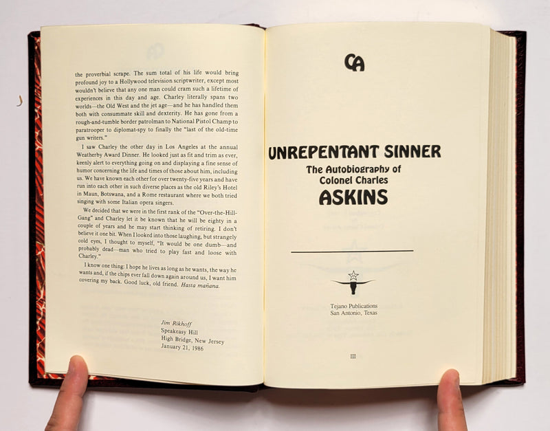 Unrepentant Sinner