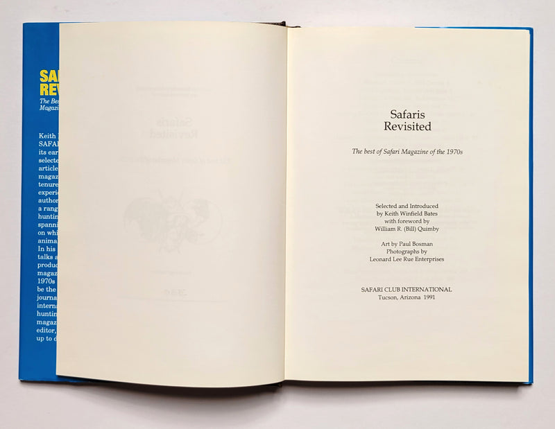 Safaris Revisited: The Best of Safari Magazine of the 1980s
