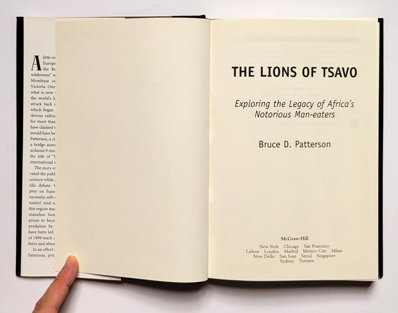 The Lions of Tsavo: Exploring the Legacy of Africa’s Notorious Man-Eaters