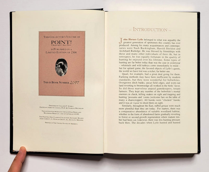 Point! A Book About Bird Dogs