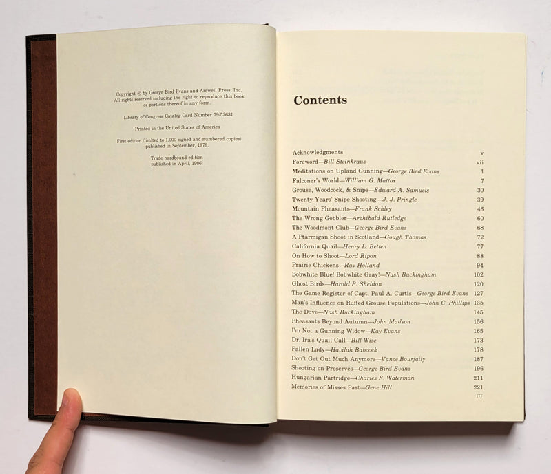 The Upland Gunner’s Book