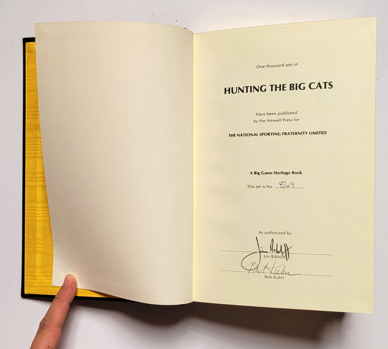 Hunting the Big Cats (2 Volume Set)