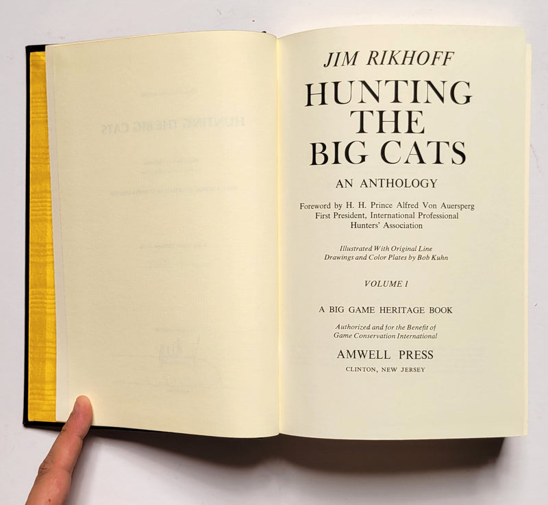 Hunting the Big Cats (2 Volume Set)