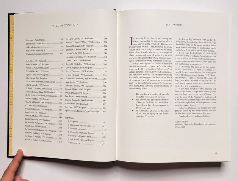 The Weatherby: Stories from the Premier Big-Game Hunters of the World, 1956-2002