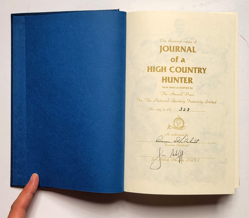 Journal of a High Country Hunter
