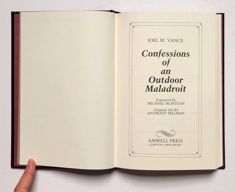 Confessions of an Outdoor Maladroit