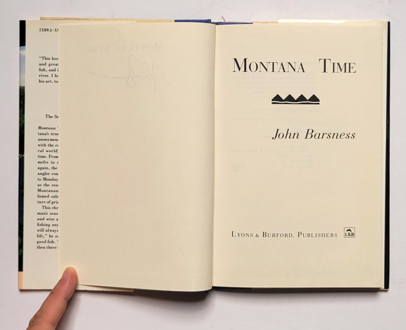 Montana Time: The Seasons of a Trout Fisherman
