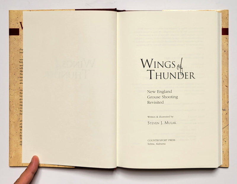 Wings of Thunder: New England Grouse Hunting Revisited