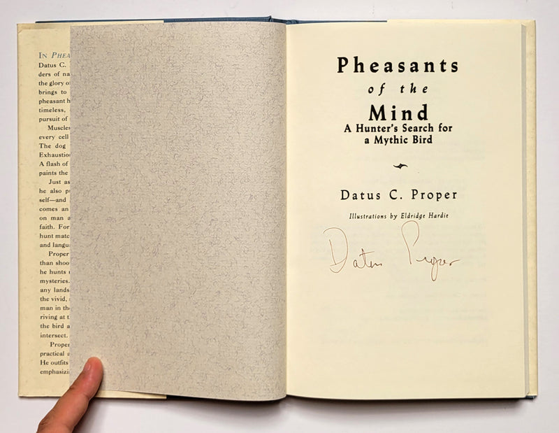 Pheasants of the Mind: A Hunter’s Search for a Mythic Bird