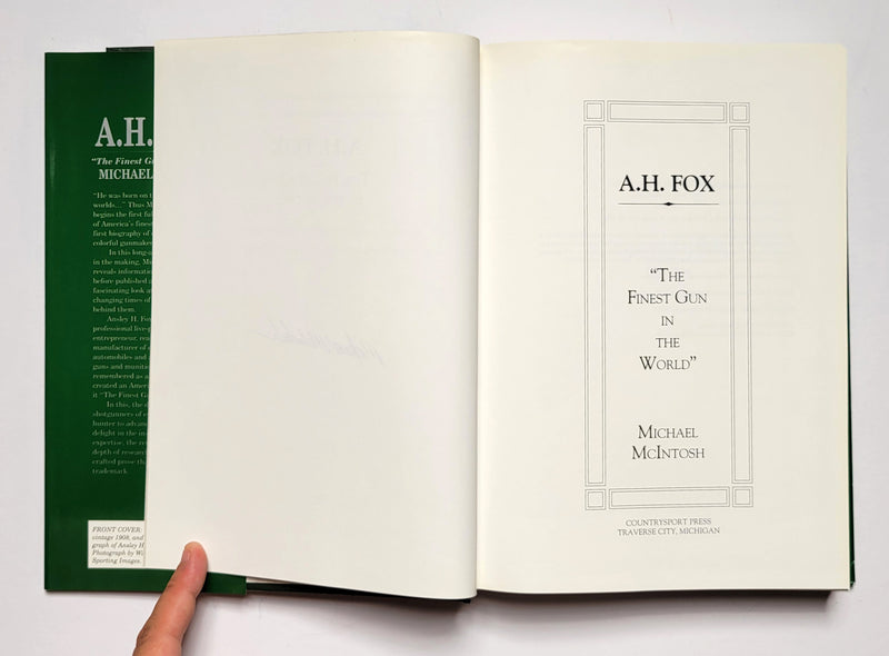 A. H. Fox: “The Finest Gun in the World.”